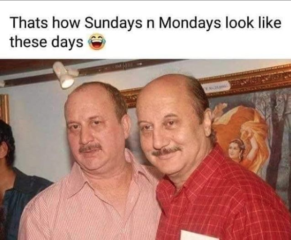 Anupam Kher and Raju Kher